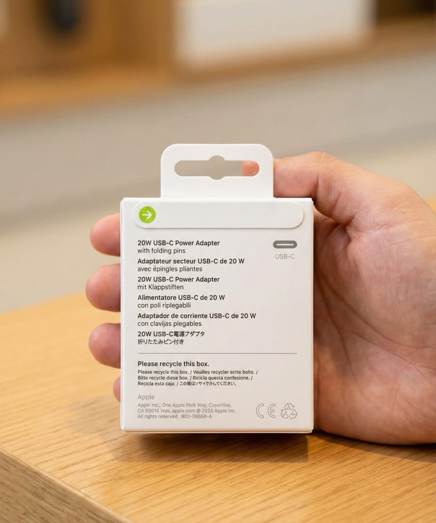 Iphone 20W  3 Pin-Adapter