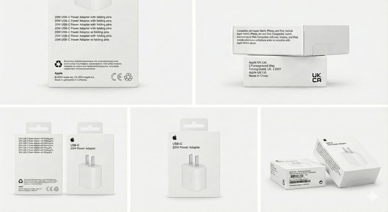 Iphone 20W  3 Pin-Adapter